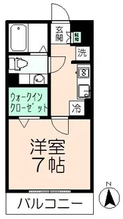 リヴェール石田【3階】の間取り