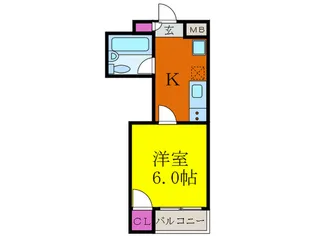 ハイツMORI【2階】の間取り