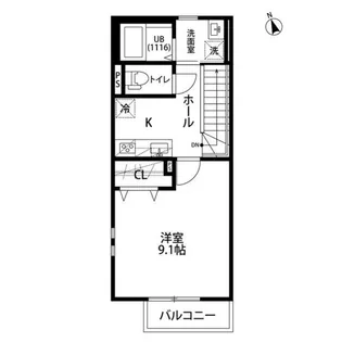 アムール SV【2階】の間取り