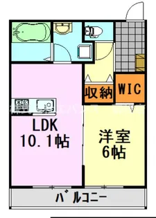タウンコート【2階】の間取り