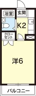 ルームズ12【2階】の間取り