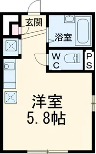 リブリ・lanalea【1階】の間取り
