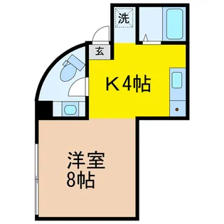 いずみ壱番館【1階】の間取り