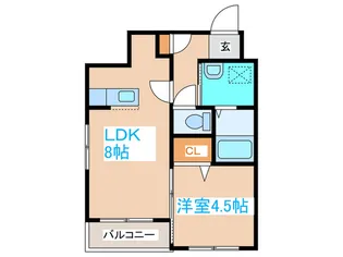 オリエントステ-ジ表参道【3階】の間取り