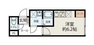 クォーク川崎【2階】の間取り