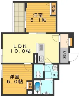 Sha Maison884【2階】の間取り