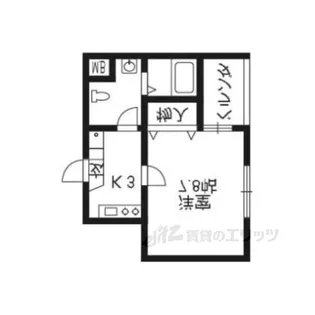 ビエント【3階】の間取り