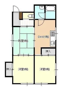 トーエハイツ【2階】の間取り