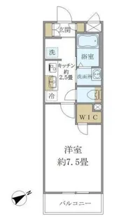 フォルスXVI【3階】の間取り