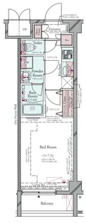 プラシア蒲田 THE GRAND RESIDENCE【3階】の間取り