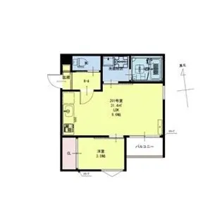 REGALEST卸町PRIME【2階】の間取り