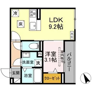 D-Hills小池【2階】の間取り
