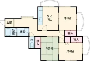 Mハイツ佐藤【5階】の間取り