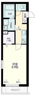 Penetrale【3階】の間取り
