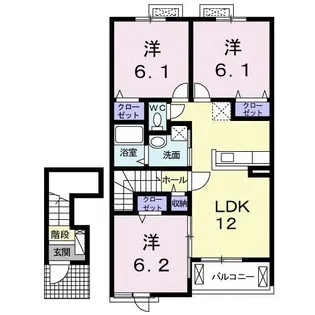 Espoir.g【2階】の間取り