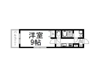 メゾン・マロン【5階】の間取り
