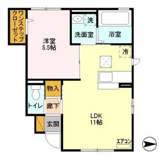 未来譜【1階】の間取り