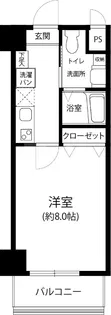 ビエラコート天神東【3階】の間取り