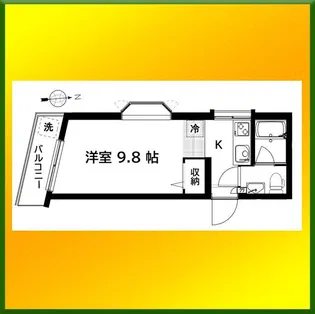ロイヤルマンション柳沢【2階】の間取り