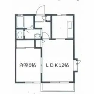 ディアスポラーレ【2階】の間取り