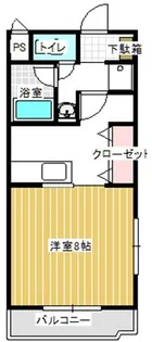 サンライズスターブル【1階】の間取り