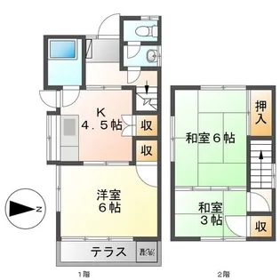 広島県広島市安芸区中野6【一戸建】の間取り