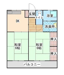 ひまわり荘【2階】の間取り