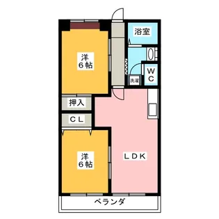 エステートヤマキ【3階】の間取り