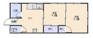 原田アパート【2階】の間取り