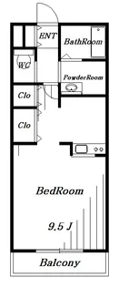 アバンシー緑町【1階】の間取り