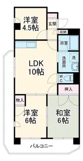 カーサカラカス【3階】の間取り