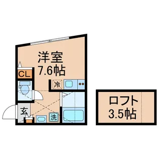神奈川県横浜市保土ヶ谷区瀬戸ケ谷町【アパート】の間取り