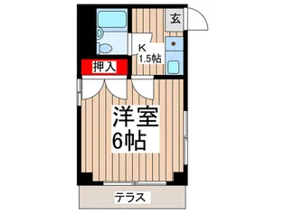 NTH狭山【1階】の間取り
