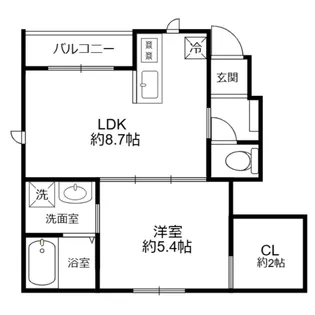 EVER LIFE 北本荘【1階】の間取り