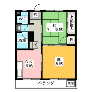 グリーンビル【2階】の間取り