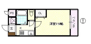 メルシー【1階】の間取り