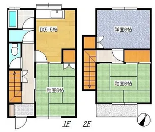 神奈川県南足柄市和田河原【一戸建】の間取り