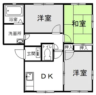 パインフィルズF【2階】の間取り