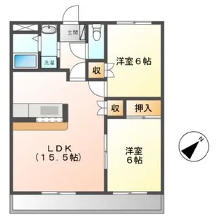 シャングリラ12【2階】の間取り