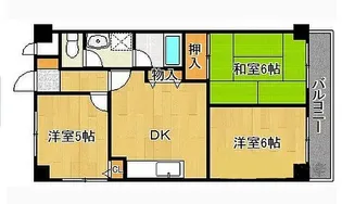 メモリー鳥栖【8階】の間取り