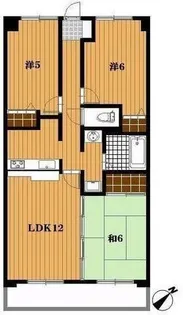 サンガーデン飯山満壱番館【5階】の間取り