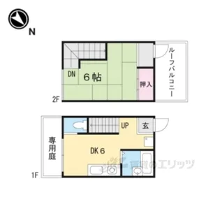 グリーンヒル【1階】の間取り