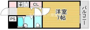 三研BLDアンビション大阪【2階】の間取り
