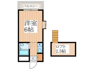 エスポワール田無【1階】の間取り
