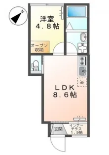 セルリアン・カーサ【1階】の間取り