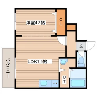 AsteR24【4階】の間取り