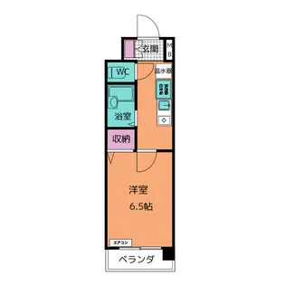 天白ハウス【2階】の間取り