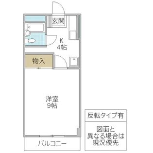 フォーライフ南町【2階】の間取り