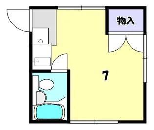 ハイツ藤【2階】の間取り
