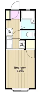 ホワイトプレジール【1階】の間取り